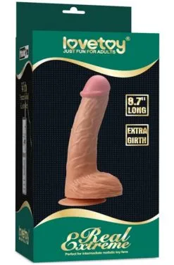 Lovetoy Real Extreme Extra Girth Dildo 22 Cm -Anal sexleketøy butikk p lovetoy real extreme extra girth dildo 22 cm 2 204658