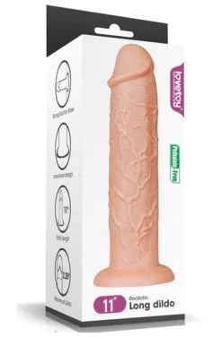 Lovetoy Realistic Long Dildo 28 Cm 7 Lovetoy Realistic Long Dildo 28 Cm -Anal sexleketøy butikk p lovetoy realistic long dildo 28cm 3