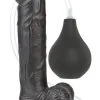 Lovetoy Squirt Extreme Dildo Black 23cm