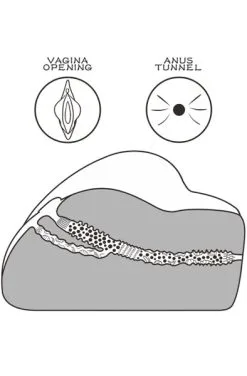 Lovetoy Streetgirl 3 Brown -Anal sexleketøy butikk p lovetoy streetgirl 3 brown 5 155832