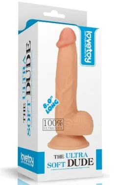 Lovetoy The Ultra Soft Dude 20 Cm -Anal sexleketøy butikk p lovetoy the ultra soft dude 20 cm 3 1