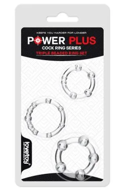 Lovetoy Triple Beaded Ring Set