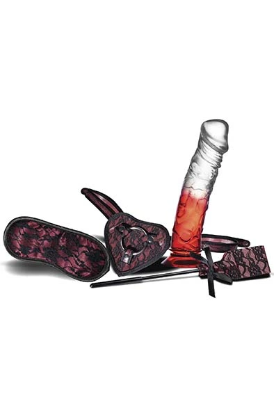 Crystal Pleasures Luxury Strap-on Pleasure Kit 17 Cm 4 Crystal Pleasures Luxury Strap-on Pleasure Kit 17 Cm - Bilde 2