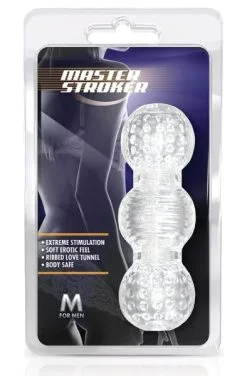 Blush Novelties M For Men Master Stroker Clear -Anal sexleketøy butikk p m for men master stroker clear 2