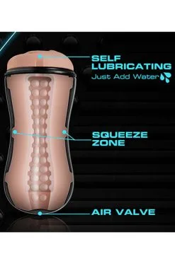 Blush Novelties M For Men Soft & Wet Stroker Vanilla -Anal sexleketøy butikk p m for men soft wet stroker vanilla 2