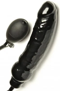 M&K Large Inflatable Dildo 20cm -Anal sexleketøy butikk p m k large inflatable dildo 20cm 2 113755 1