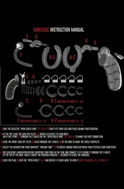 Mancage 11 Chasity Cage With Plug Transparent -Anal sexleketøy butikk p mancage 11 chasity cage with plug transparent 3 1