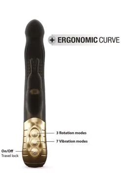 Marc Dorcel Baby Rabbit Black & Gold 2.0 -Anal sexleketøy butikk p marc dorcel baby rabbit black gold 2.0 3