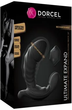 Marc Dorcel Ultimate Expand Butt Plug W-remote -Anal sexleketøy butikk p marc dorcel ultimate expand butt plug w remote 5 1