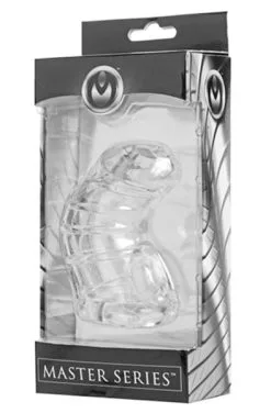 Master Series Detained Soft Body Chastity Cage -Anal sexleketøy butikk p master series detained soft body chastity cage 3