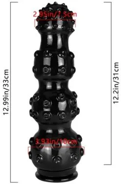 ToppedMonster Meteor Dildo 33 Cm -Anal sexleketøy butikk p meteor dildo 33 cm 3 231459