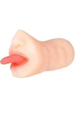 Sustainable Pleasure Miss Blowjob Heated Stroker With Rotating Tounge