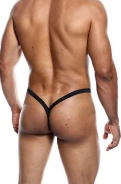 MOB Eorticwear MOB Eroticwear Y Buns Thong Black -Anal sexleketøy butikk p mob eroticwear y buns thong black productimage 2