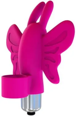 Latetobed Monarch Pink Butterfly Bullet Silicone