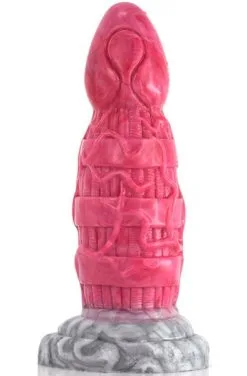 Pink Alien Monster Dildo Blobk 19 Cm
