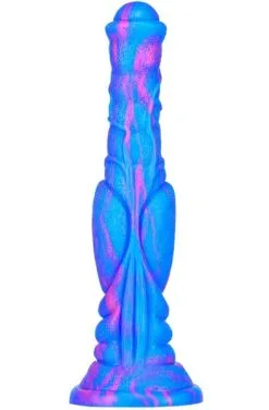 Fantasycolors Monster Dildo Long Blue-Pink 30 Cm