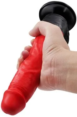 MonsterRed Silicone Dildo Sapio 25 Cm -Anal sexleketøy butikk p monsterred silicone dildo sapio 25 cm 2 223427 1