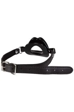 Please Be Kind! Mouth Gag Black -Anal sexleketøy butikk p mouth gag black 3 110059