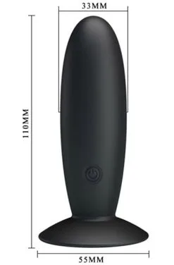 Mr. Play Remote Control Vibrating Anal Plug -Anal sexleketøy butikk p mr. play remote control vibrating anal plug 3 163548