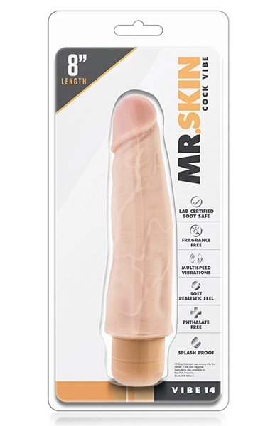 Blush Novelties Mr. Skin Cock Vibe 14 20,5 Cm 4 Blush Novelties Mr. Skin Cock Vibe 14 20,5 Cm - Bilde 2