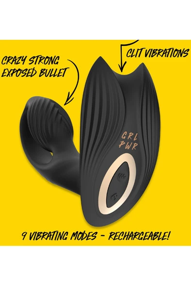 Grlpwr Nefertiti G-spot & Clitoris Vibrator With Heating Function 4 Grlpwr Nefertiti G-spot & Clitoris Vibrator With Heating Function - Bilde 2