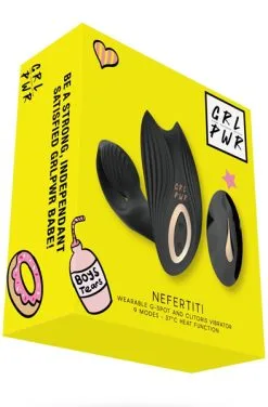 Grlpwr Nefertiti G-spot & Clitoris Vibrator With Heating Function 7 Grlpwr Nefertiti G-spot & Clitoris Vibrator With Heating Function -Anal sexleketøy butikk p nefertiti g spot clitoris vibrator with heating function 3 151321 1