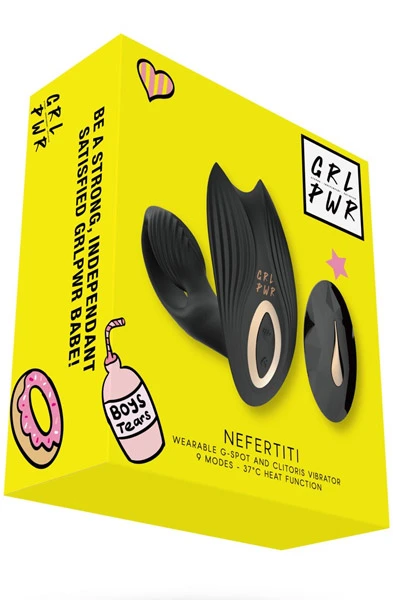 Grlpwr Nefertiti G-spot & Clitoris Vibrator With Heating Function 5 Grlpwr Nefertiti G-spot & Clitoris Vibrator With Heating Function - Bilde 3