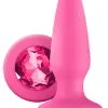 NS Novelties Pink Butt Plug With Sparkling Gem