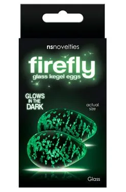 NS Novelties Firefly Glass Kegel Eggs