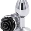 NS Novelties Rose Buttplug Small Black -Anal sexleketøy butikk p ns novelties rose buttplug small black 152708