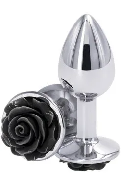 NS Novelties Rose Buttplug Small Black