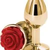NS Novelties Rose Buttplug Small Red 2 NS Novelties Rose Buttplug Small Red -Anal sexleketøy butikk p ns novelties rose buttplug small red 152228