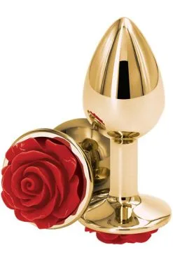 NS Novelties Rose Buttplug Small Red