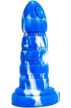 Fantasycolors Oblink Dildo Blue-White 21 Cm