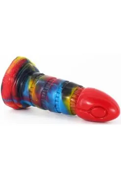 Fantasycolors Oblink Dildo Multicolor 21 Cm -Anal sexleketøy butikk p oblink dildo multicolor 21 cm 2 130759 1