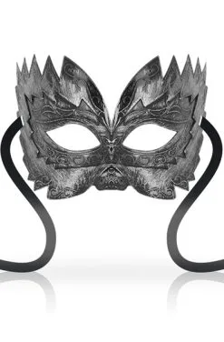 Ohmama Masks Venetian Eyemask Silver