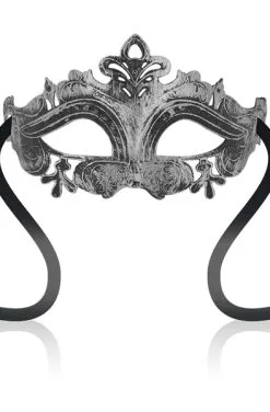 Ohmama Masks Venetian Eyemask Silver