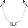 Ohmama Nipple Clamps With Slut Chains