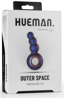 HUEMAN. Outer Space Vibrating Anal Plug -Anal sexleketøy butikk p outer space vibrating anal plug 5 1