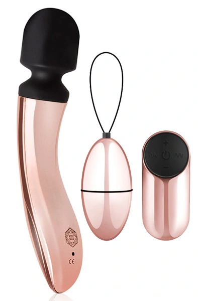 Paketerbjudande Rosy Gold Wand + Vibrating Egg 3 Paketerbjudande Rosy Gold Wand + Vibrating Egg