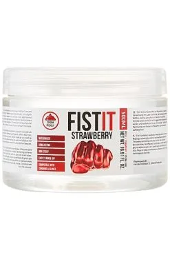 Pharmquests Fist It Strawberry Extra Thick 500ml -Anal sexleketøy butikk p pharmquests fist it strawberry extra thick 500ml 2