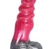 Pink Alien Dildo Monster Ksar 22 Cm