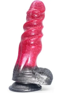 Pink Alien Dildo Monster Ksar 22 Cm