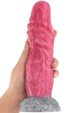 Pink Alien Dildo Monster Verix 22 Cm
