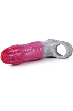 Pink Alien Monster Extend Penis Sleeve -Anal sexleketøy butikk p pink alien monster extend penis sleeve 3 233033