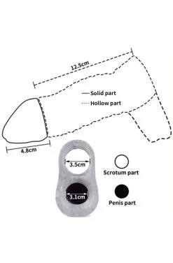 Pink Alien Monster Extend Penis Sleeve -Anal sexleketøy butikk p pink alien monster extend penis sleeve 4 233034