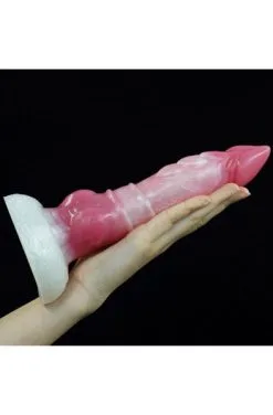 Pink Alien Naix Monster Dildo 22 Cm -Anal sexleketøy butikk p pink alien naix monster dildo 22 cm 3 172055