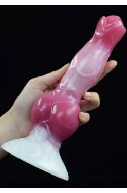 Pink Alien Sobak Monster Dildo 21 Cm -Anal sexleketøy butikk p pink alien sobak monster dildo 21 cm 3 171423 1
