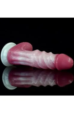 Pink Alien Surix Monster Dildo 22 Cm -Anal sexleketøy butikk p pink alien surix monster dildo 22 cm 4 165107