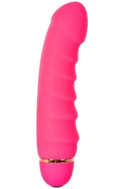 Sustainable Pleasure Pink Amazing Ribbed Vibrator